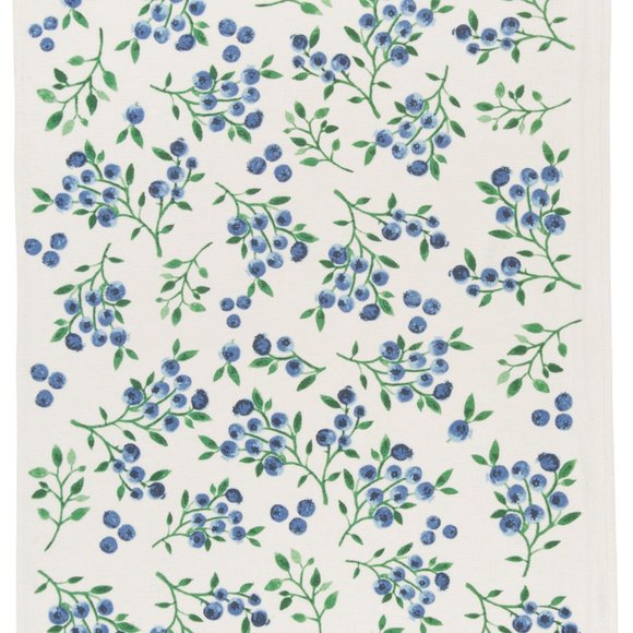 NOW DESIGNS Tea Towel Berry Patch Floursack Set 3 - Picture 2 of 3